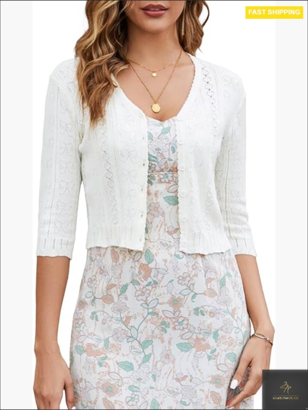 Knit Bolero Shrug Cropped Cardigan Open Front Elegant Jacket Casual Office